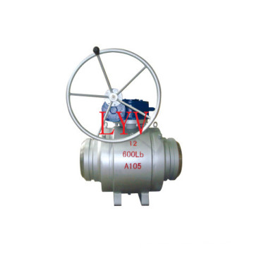 Worm Gear API 6D Full Welded Ball Valve